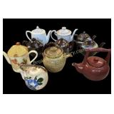 Ten Collectible Tea Pots