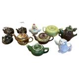 Collection of Small Tea Pots