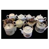 Ten Collectible Tea Pots