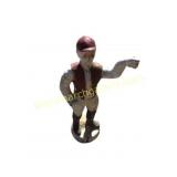 Cast Iron Lawn Jockey with Lightning Rod