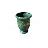 Green Glazed Ceramic Vase