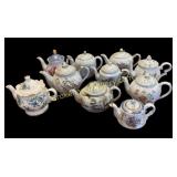 Collection of Tea Pots
