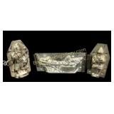 Three Antique Chocolate Candy Molds