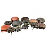 Collection of Wooden Display Stands