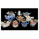 Collection of Tea Pots