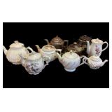 Ten Collectible Tea Pots