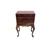 Queen Anne Style Wooden Side Table