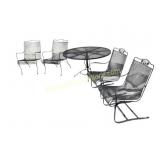 Wrought Iron Patio Furniture Set