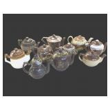 Ten Collectible Teapots