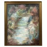 Ethereal Landscape with River