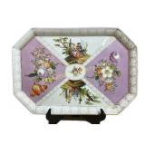 Helena Wolfsohn Handpainted Porcelain Tray