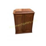 Wooden Sewing Machine Cabinet With Machine