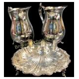 Three Silver Plated Table Articles
