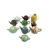 Ceramic Teapots and Kettle