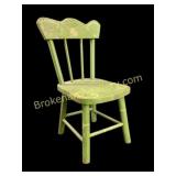 Folk Art Childs Chair