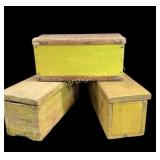 Two Primitive Made Tool Boxes, ToolHolder