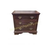 Three-Drawer Wooden Chest