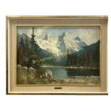 Austrian Alpine Landscape, Hans Grabner
