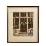 Limited Edition Carl Johnson Etching