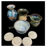 Grouping of Studio Pottery Articles