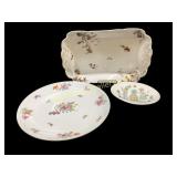 Porcelain Pltes, Platters