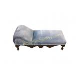 Chaise Lounge with Wooden Frame