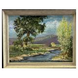 Sweeping Landscape with Farm, J. Hughes
