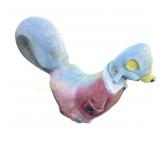Painted Animal-Shaped Ride-On Sculpture