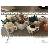 Ten Collectible Tea Pots