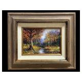 Small Autumnal Landscape Painting