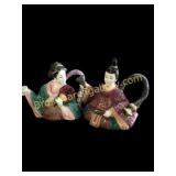 9 Decorative Teapots and Figurines