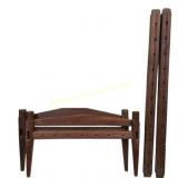 Early American Chestnut Rope Bed