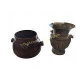 Two Decorative Vessels