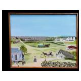 Leonard Chastain Folk Art Painting