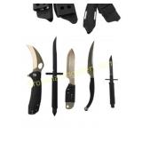 Tactical Fixed Blade and Karambit Lot