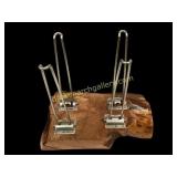 Live Edge Slab Boot Rack