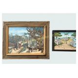 2 Haitian School Paintings