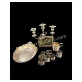 Silver Plate Table Objects