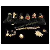 Group Plated and Costume Jewelry