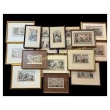 Group Assorted Dr Syntax Prints