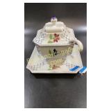 Large Italian Ceramic Soup Tureen