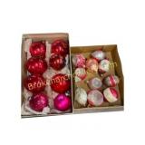 Vintage Glass Christmas Ornaments