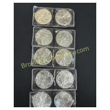 10 Silver Dollar Coins