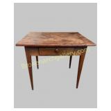 NC Walnut 1 Drawer Stand