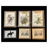 6 Small Framed Prints