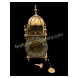 French Brass Lantern Clock