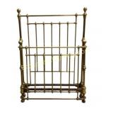 Brass Twin Bed Head, Footboard, &  Rails