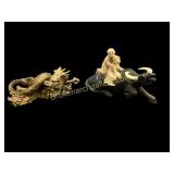 Brass Dragon, Resin Water Buffalo