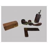 4 Assorted Antique Utilitarian items
