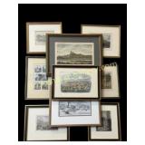 Group of Architectural and Landmark Prints
